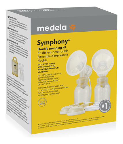 Extractor De Leche Doble Symphony Kit Completo Sin Bpa