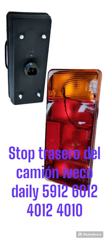 Stop Trasero Del Camión Iveco Daily 5912 6012 4012