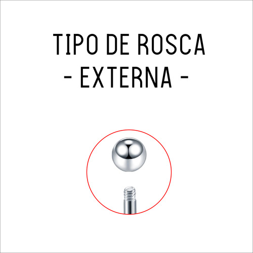 Piercing Titanio Arete Universal Transversal Barra Oreja