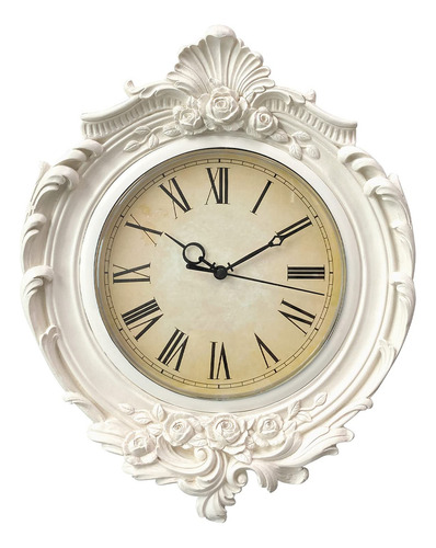 Aels Reloj De Pared Vintage De 13 X 11 Pulgadas, Reloj De Pa