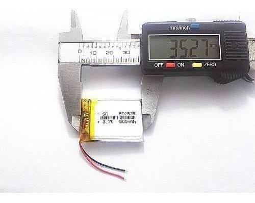 Bateria 3,7v 500 Mah Para Relogio Chama Garçom