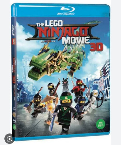 Lego Ninjago En Disco Bluray 3d Alta Definición Full H D 