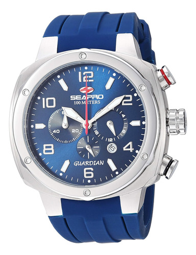 Sp3343 Reloj Guardian Para Hombre, Color Azul