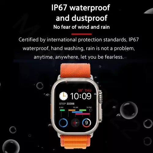 LIGE-reloj inteligente para hombre y mujer, accesorio de pulsera resistente  al agua IP67 con pantalla táctil, Bluetooth, compatible con Android e IOS