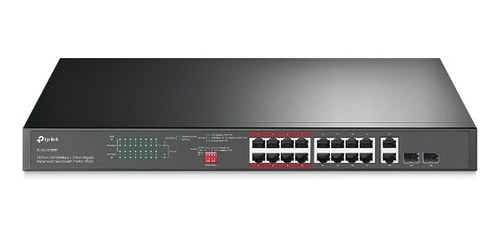 Switch Tp-link Tl-sl1218mp 16 Puertos + 2 Puertosgigabit Poe