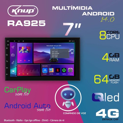 Multimidia Hb20 Hb20s Hb20x 7p Android 4gb 64gb Carplay 4g