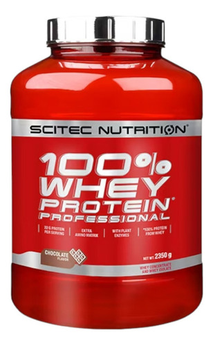 Proteina 100% Whey Profesional 78 Sv Chocolate Scitec