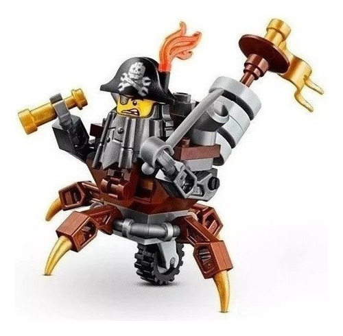 Minimaestro Constructor Barba Metalica Lego The Movie 30528