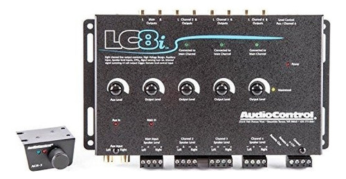 Audiocontrol Lc8i Black Eight Channel Conversor De Salida De