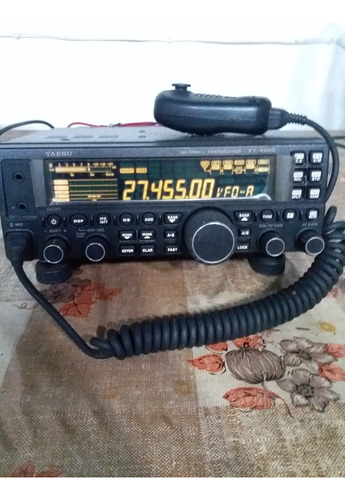 Radio Aficionado Hf Yaesu Ft 450 D Con Antena Tuner Original