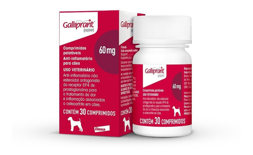 Galliprant 60mg Anti-inflamatório Elanco 