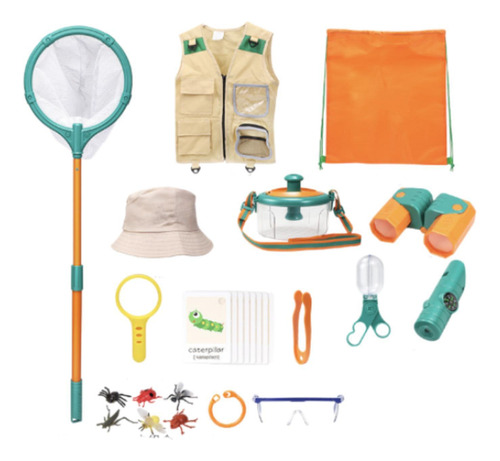 Conjunto De Disfraz De Explorador Para Niños Kit De