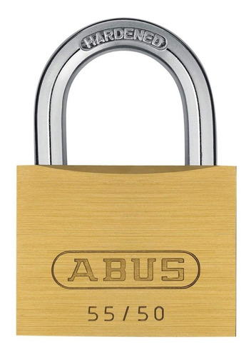 Abus (55-50) Candado Laton Arco Endurecido Mod 55/50