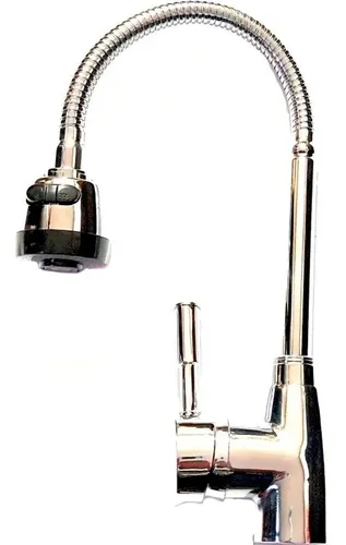 Llave Monomando Lavaplatos Cuello Flexible Cuotas sin inter s