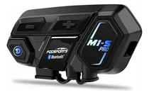 Comprar Fodsports M1s Pro - Sistema De Comunicación Bluetooth Para Casco De Moto, 2000 M De Alcance, Para Grupos De 8 Conductores, Audífonos Inalámbricos Universales Impermeables, Manos Libres, Música
