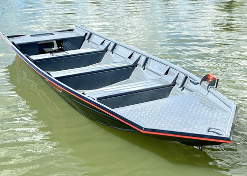 Barco De Alumínio Calaça Mod Flash Bass 600 De 6 Metros