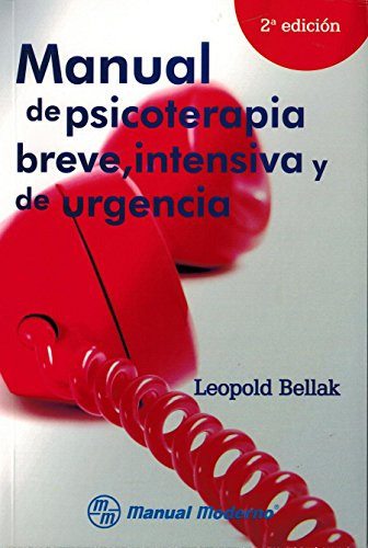 Libro Manual De Psicoterapia Breve Intensiva Y De Urgencia D