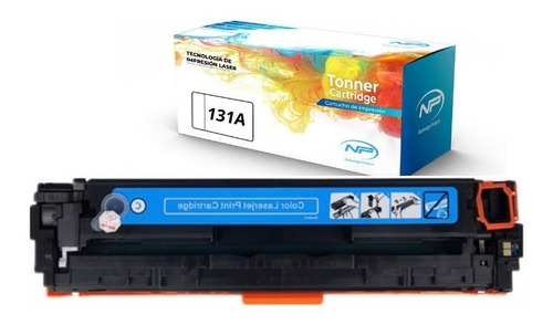 Imagen 1 de 4 de Toner 131a Cyan M276 M251 Generico Cf211a Azul