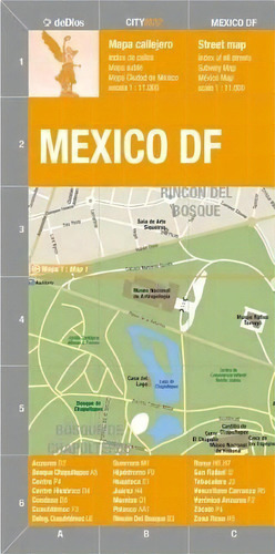 City Map - Mexico Df - Julian De Dios