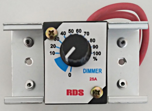 Imagem 2 de 4 de Dimmer 25a 4000w Bivolt Variador Exaustor Motores Dimer