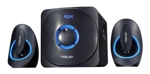 Alto-falante Taicon TA-0701T portátil com bluetooth 110V/220V 