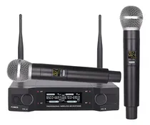 Comprar 2 Micrófonos De Mano Inalámbricos Profesionales Para Karaoke