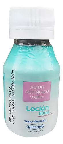 Ácido Retinoico Locion 5 % Control Acné Y Quita Manchas