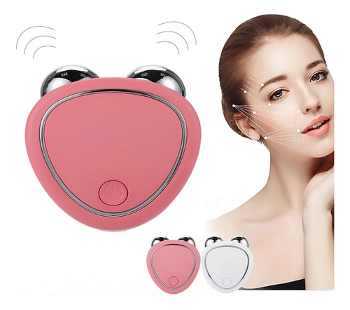 Rodillo Facial Con Microcorriente En Forma De V