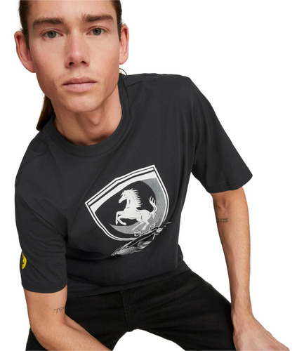 Playera Puma Scuderia Ferrari Hombre Estampado Manga Corta