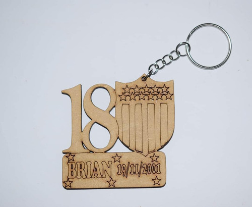 Imagen 7 de 10 de Llaveros De Mdf Personalizados Paquete 10 Unidades