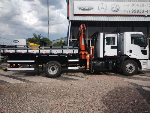 Ford C-1319 2015 Munck 12,5t Cesto Aéreo Com Cabine Auxiliar