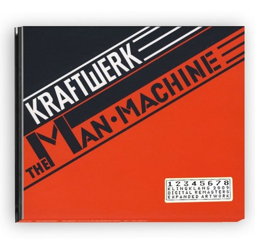 Kraftwerk The Man Machine Cd Album Remastered Importado&-.