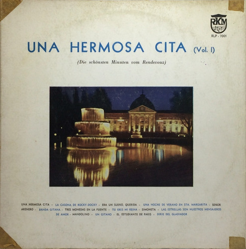 Vinilo Orquesta De La Radio De Viena Una Hermosa Cita Vol. 1