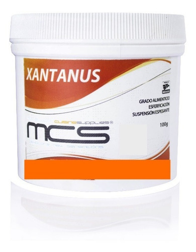 Goma Xantana 100g (xantanus) Cocina Molecular