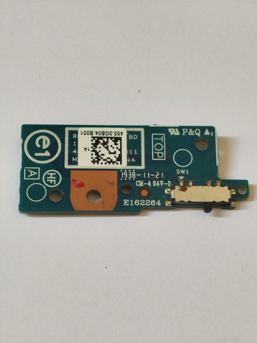 Placa De Controle Webcam/mic Hp Envy X360 15-ds0502sa (Usado)