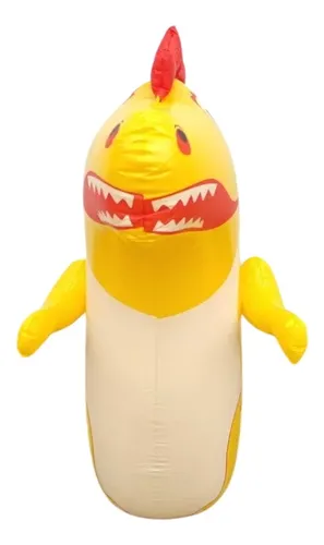 Mono Porfiado Inflable Grande 91cms Boxeo Niño Dinosaurio Am