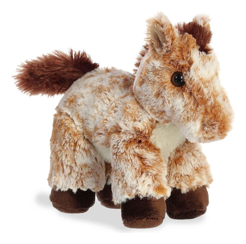 Peluche Aurora® Mini Flopsie ,modelo De Caballo Mocha