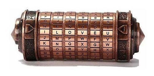 Cryptex Da Vinci Code Mini Cryptex Lock Puzzle Cajas Co...