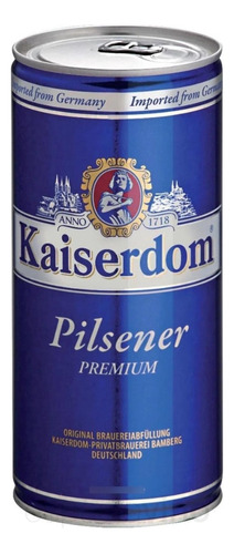 Cerveza Kaiserdom Premium Pilsener Cerveza Lata 1000 Ml