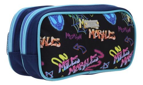 Lapicera Estuche Chenson Spiderman Miles Morales Mm70674-9
