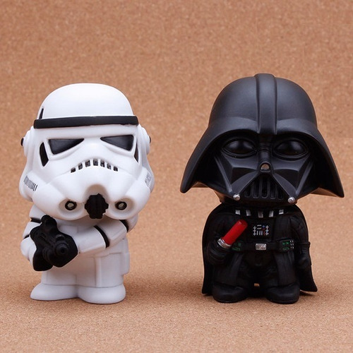 Figuras Star Wars - Darth Vader & Stormtrooper