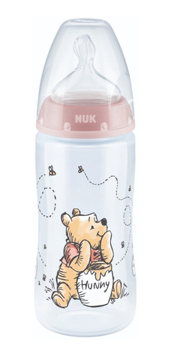 Mamadera Winnie The Pooh 300 Ml Rosada Nuk