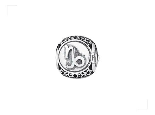 Charm Signo Capricornio Hecho En Plata Esterlina 925