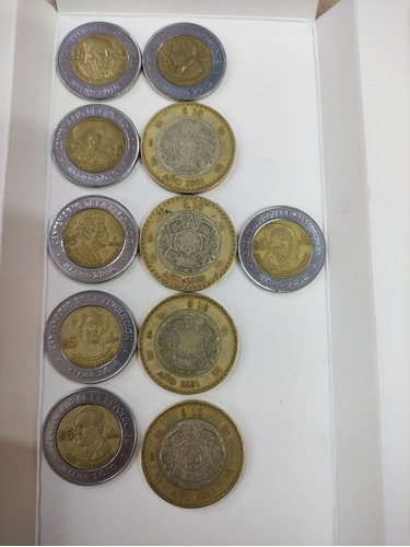 Monedas Conmemorativas México, Bicentenario Y Nuevo Milenio.