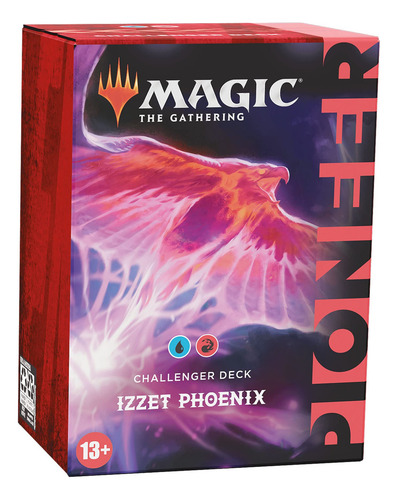 Magic The Gathering Pioneer Challenger Deck 2022 - Izzet Phoenix (azul-vermelho)