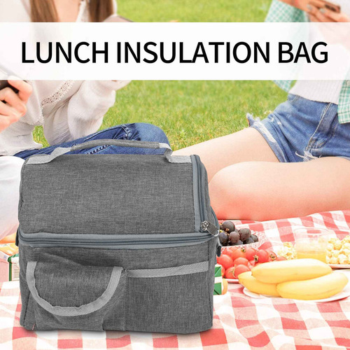 Bolsa Térmica Grande Para Pícnic, Aislante, Para Mujer Y Hom