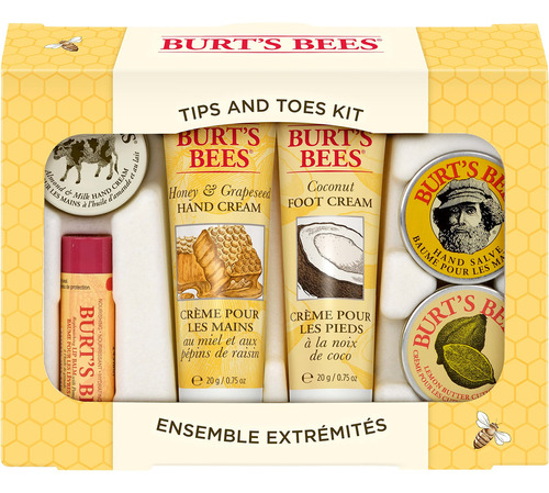 Burt's Bees Tips And Toes Kit Para Manos Y Pies, Paquete De.