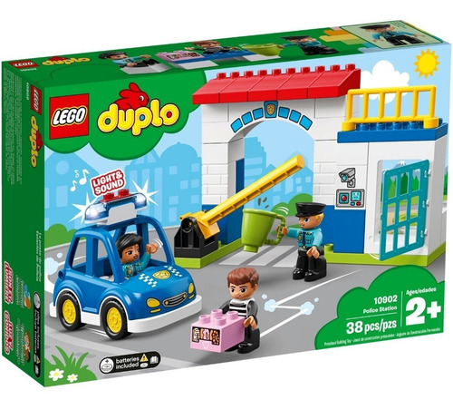 Lego Duplo Estacion De Policia 10902 - 38 Piezas