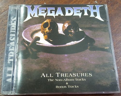 Megadeth - All Treasures Cd Metallica Pantera Iron Maiden  