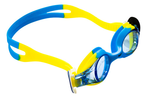Oculos Natação Infantil Floy Amarelo E Azul